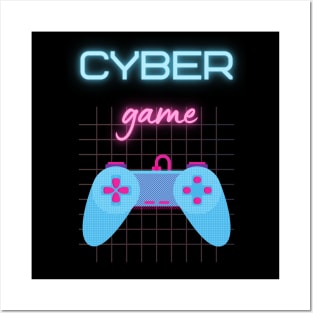 Cyber Game Posters and Art